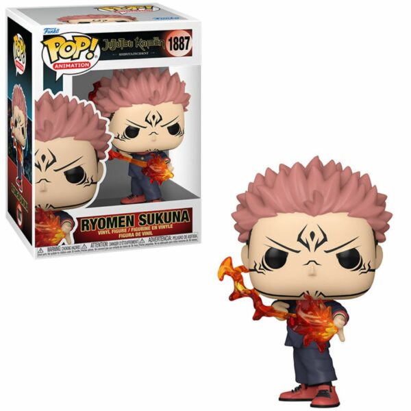 Funko Pop Jujutsu Kaisen Ryomen Sukuna With Fire Arrow 1887