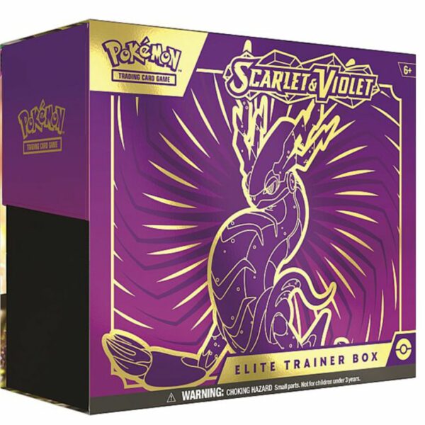 Pokemon Set Allenatore Fuoriclasse Scarlatto e Violetto Miraidon Ex ENG