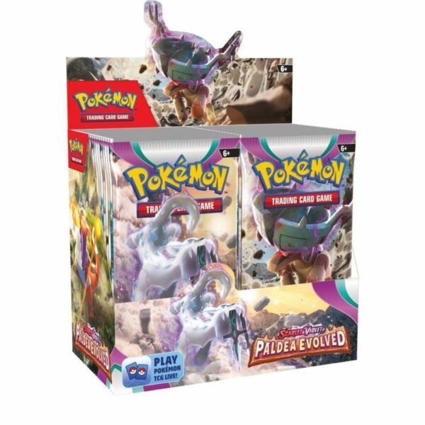 Pokemon Scarlatto e Violetto Evoluzioni A Paldea Box 36 Buste ENG