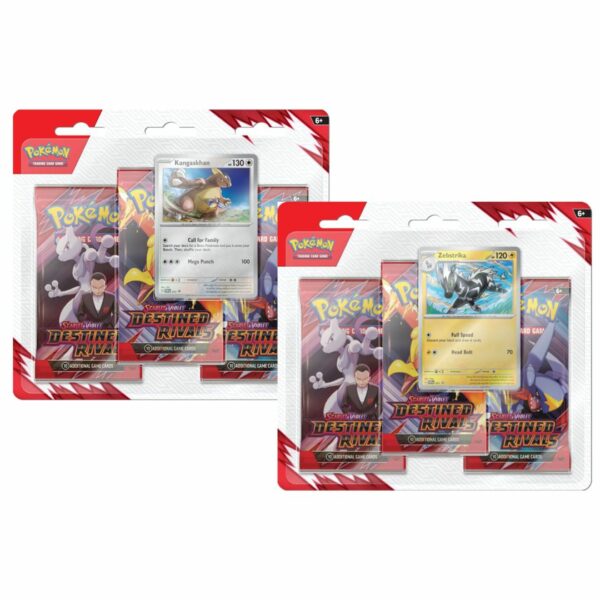 Pokemon Team Rocket Rivali Predestinati Blister 3 Buste ITA