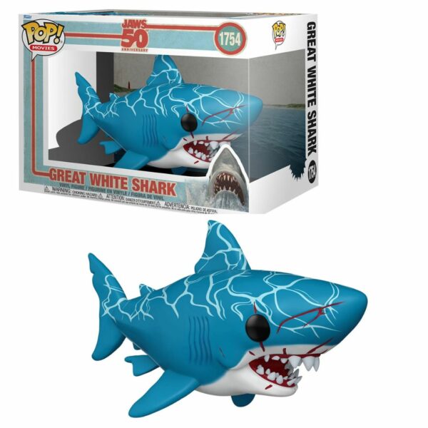 Funko Pop Super Jaws 50th Anniversary Great White Shark 1754