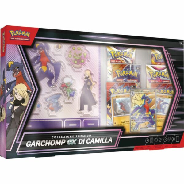 Pokemon Collezione Premium Garchomp Ex Di Camilla ITA