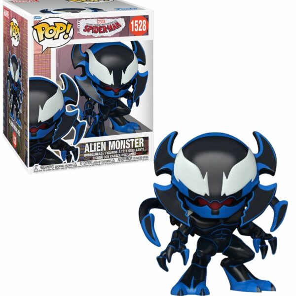 Funko Pop Super Your Friendly Neighborhood Spiderman Alien Monster 1528