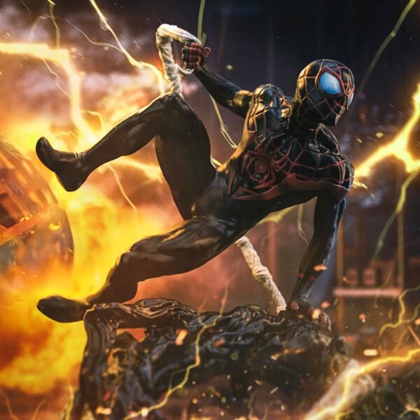 Iron Studios Miles Morales Spiderman Vs Villains 1/10 - immagine 6