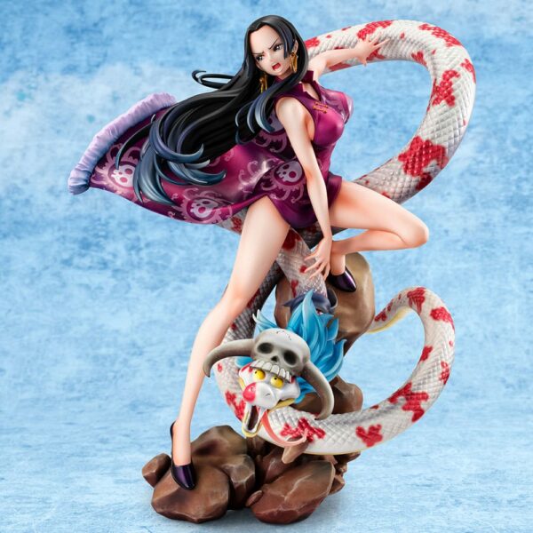 Megahouse One Piece POP A-Maximum Pirate Empress Boa Hancock 27 cm - immagine 8