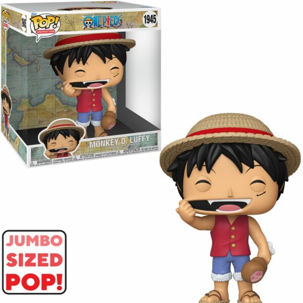 Funko Pop Jumbo One Piece Monkey D Luffy Stretching 1945