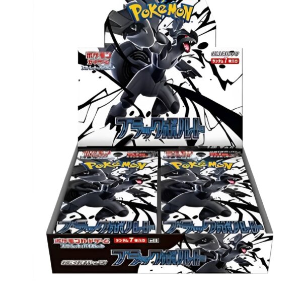Pokemon Black Bolt Box 20 Buste JAP