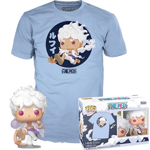 Funko Pop One Piece Tee Box Luffy Gear Five T-Shirt