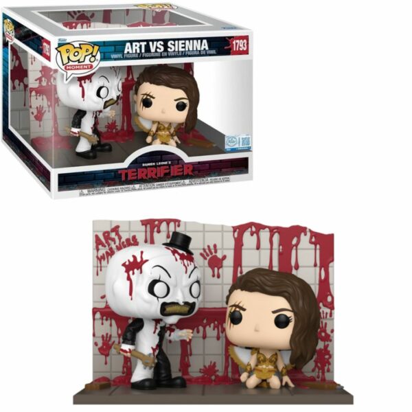 Funko Pop Moment Terrifier Art Vs Sienna 1793 Exc