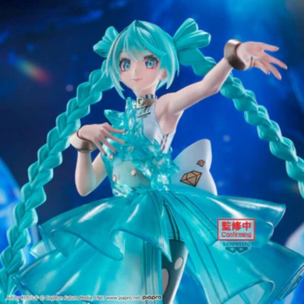Banpresto Hatsune Miku Esmerald Gem Clearluxe 28cm