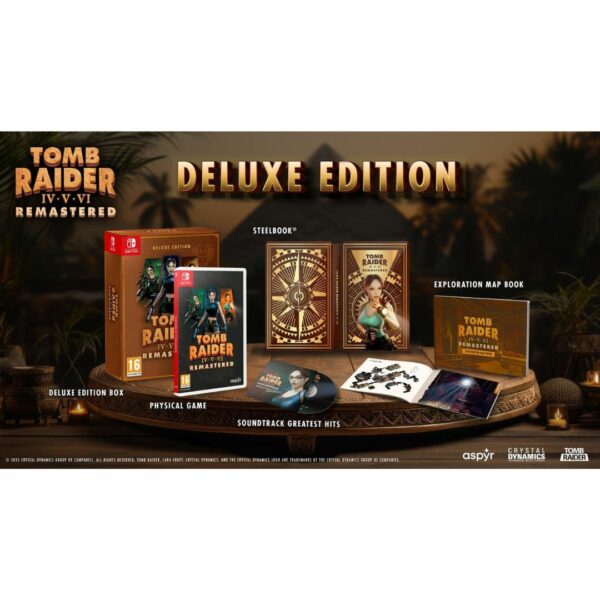 Tomb Raider IV-VI Remastered Deluxe Edition Switch - immagine 2
