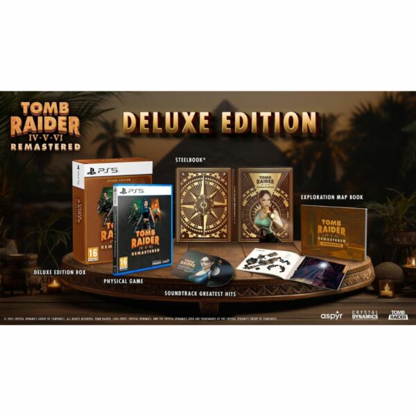 Tomb Raider IV-VI Remastered Deluxe Edition Ps5 - immagine 2