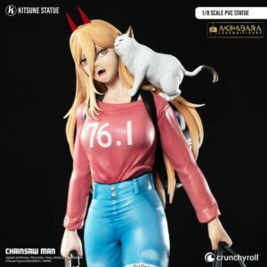 Kitsune Statue Chainsaw Man Power 1/8 21cm