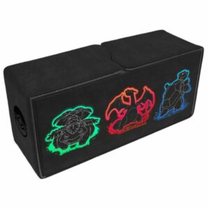 Ultra Pro Pokemon Neon Kanto Porta Mazzo Alcove Vault