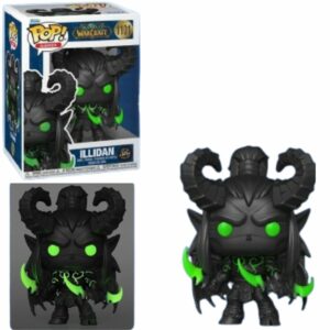 Funko Pop World Of Warcraft Illidan 1101 Limited Glow Chase