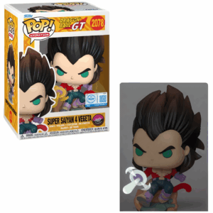 Funko Pop Dragon Ball GT Vegeta Super Saiyan 4 2078 Flocked Limited Glow Chase