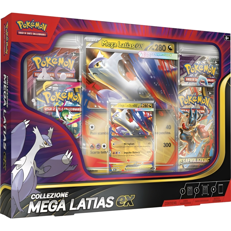 Pokemon Collezione Mega Latias Ex ITA