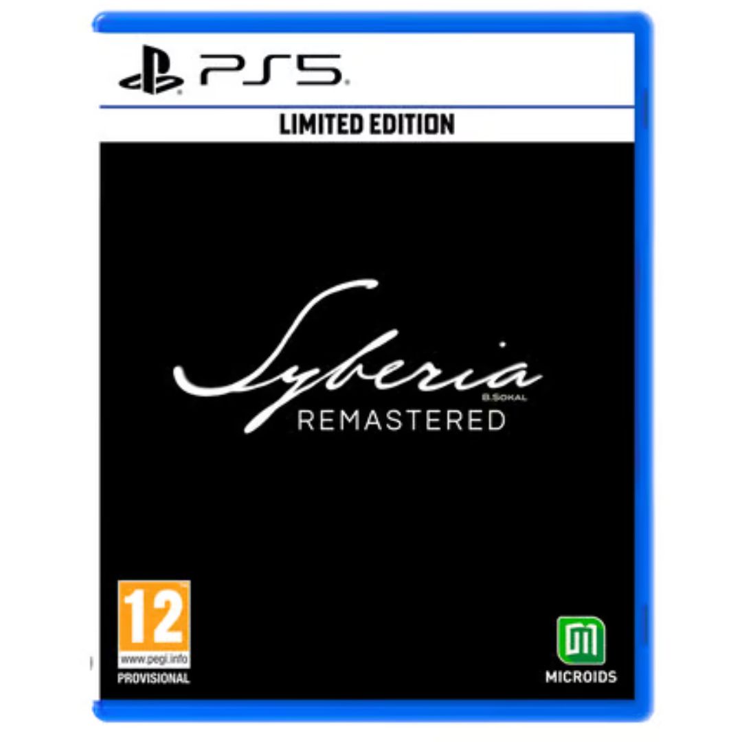 Syberia Remastered Limited Edition Ps5