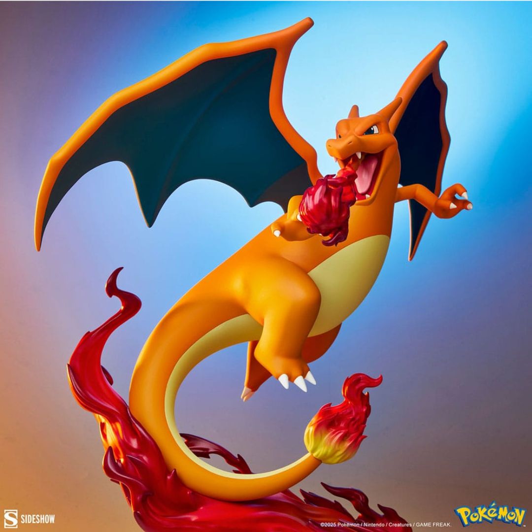 Sideshow Pokemon Statua Charizard 47cm
