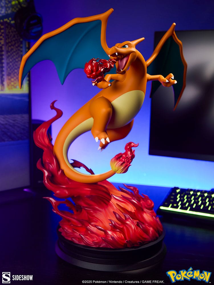 Sideshow Pokemon Statua Charizard 47cm - immagine 6