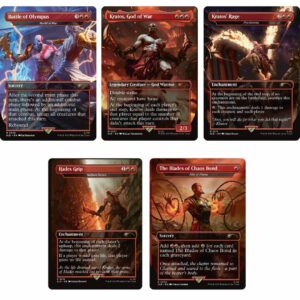 Magic The Gathering Secret Lair Playstation God Of War