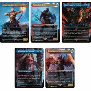 Magic The Gathering Secret Lair Playstation God Of War Ragnarok