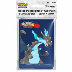 Ultra Pro Pokemon Mega Charizard X 65 Sleeves