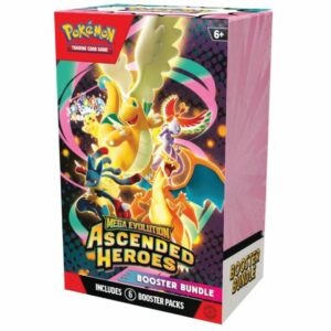 Pokemon Megaevolution Ascended Heroes Bundle 6 Buste ENG