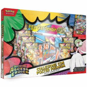 Pokemon Ascesa Eroica Collezione Con Poster Premium Mega Gardevoir ITA