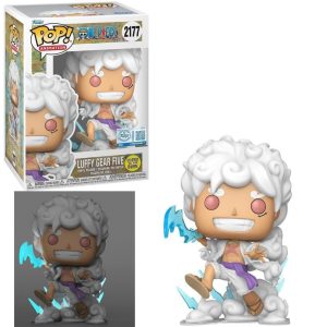 Funko Pop One Piece Luffy Gear Five 2177 Glows In The Dark Exc