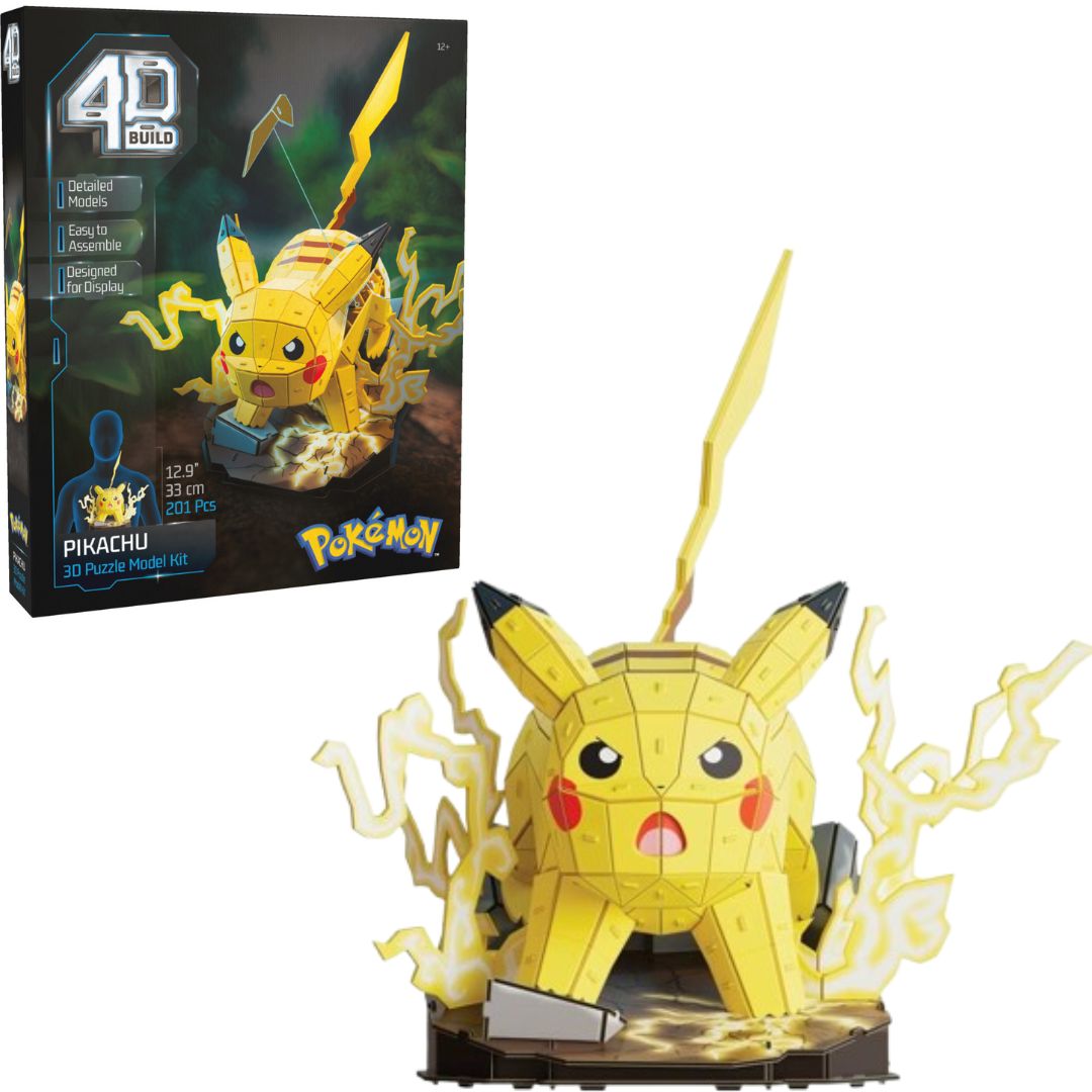 4D Build Puzzle Pokemon Pikachu