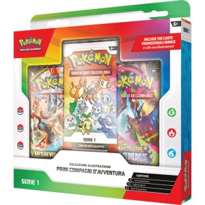 Pokemon Collezione Illustrazione Primi Compagni Serie 1 ITA